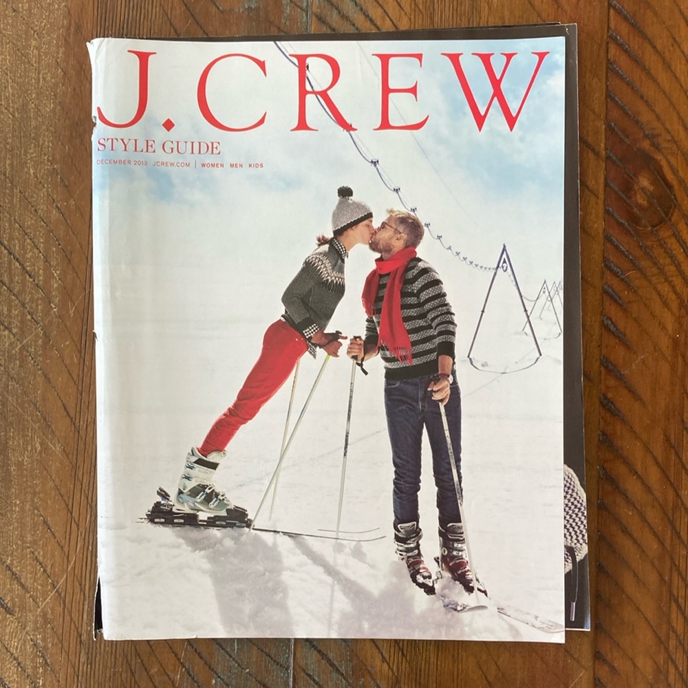 J.Crew Style Guide Catalog Vintage December 2013 Flaws